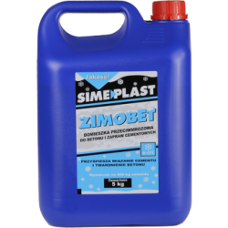 SIMEPLAST Zimobet Plastyfikator przeciwmrozowa do betonu i zapraw cementowych  -6/-12°C 1kg